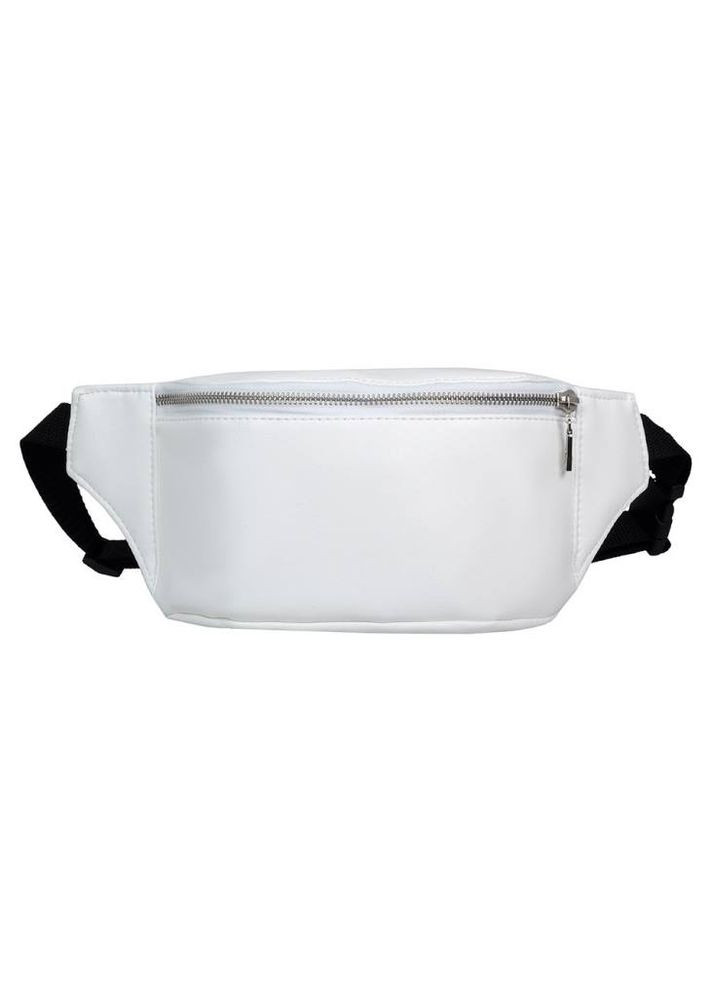 Сумка через плечо из экокожи бананка женская Tirso MSH Белый Sambag (302008470)