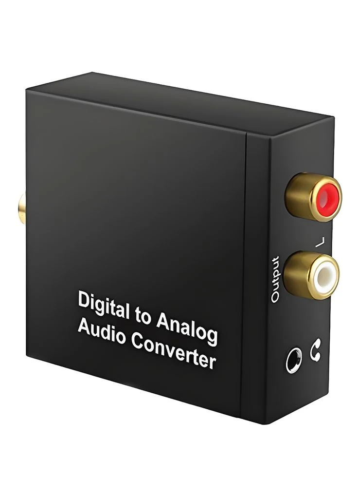 Цифро-аналоговий перетворювач аудіо DAC-03, ЦАП з Toslink (SPDIF) та Коаксіалу на RCA + mini Jack Addap (376267590)
