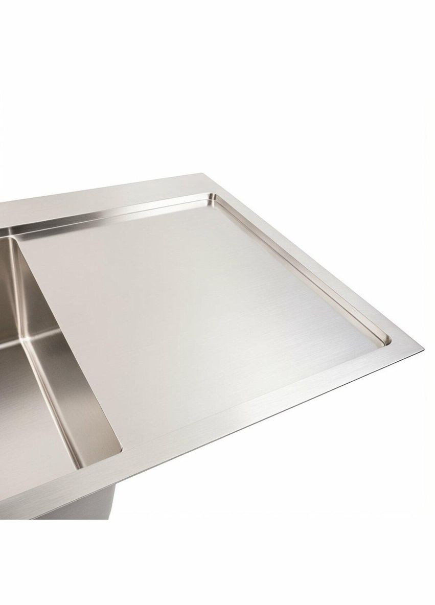 Кухонна мийка CM 78*50 L нержавійка Handmade (круглий сифон 3,0/0,8) Valeso (342071000)