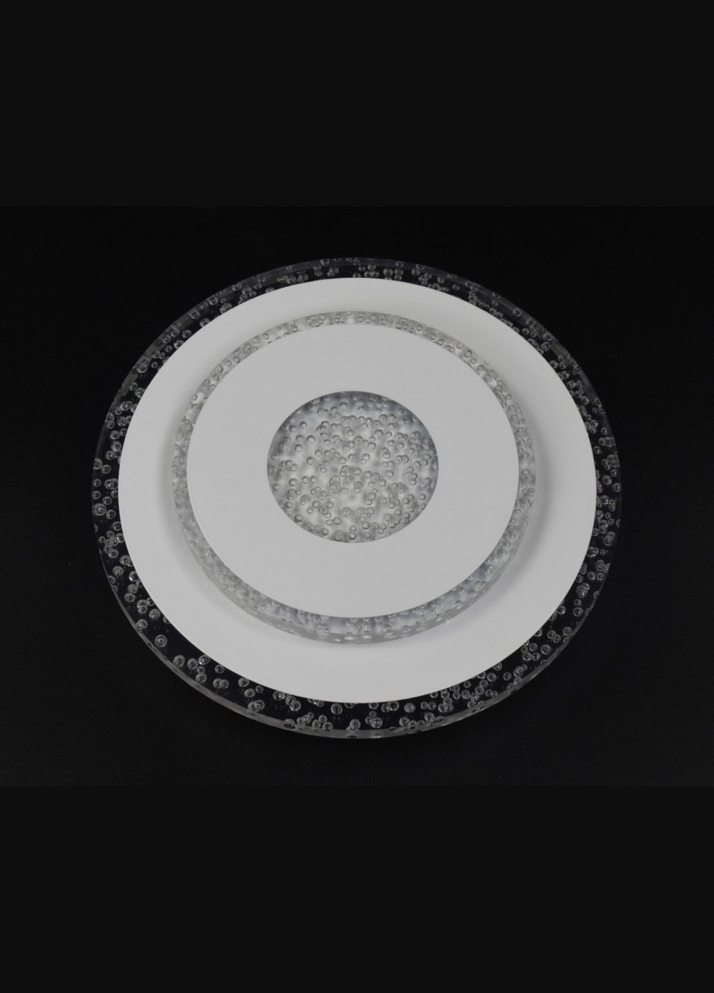 Сучасний круглий світильник стельовий LED для кімнати кухні ванної 26155 Білий 4х20х20 см. Sunnysky (364494492)