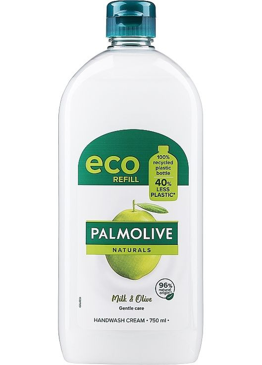 Рідке мило для рук "Молочко та оливка. Інтенсивне зволоження" Naturals (refill) 750ml (134939-18840) Palmolive (368656580)