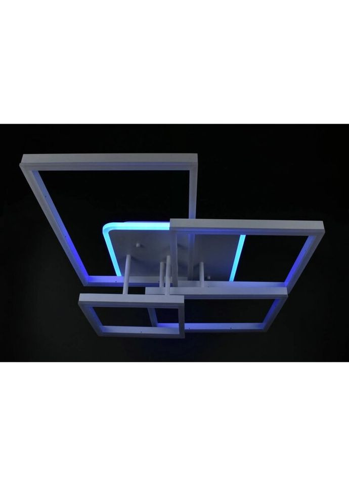 Люстра світлодіодна стельова LED світильник для квартири на стелю ледве з пультом 26099 Білий 17х56х71 см. Sunnysky (335975476)