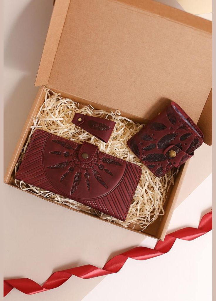 Набір жіночих шкіряних аксесуарів Ібіца (A-027315) BlankNote (328444921)