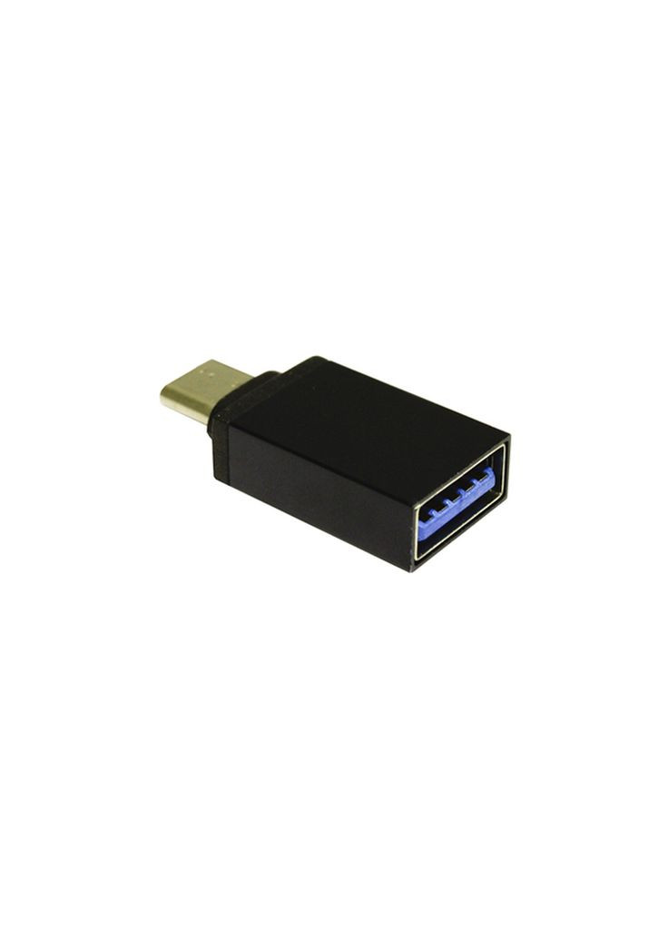 Перехідник USB TypeC male to USB 3.0 Female (LA-MaleTypeC-FemaleUSB3.0 black) Lapara usb type-c male to usb 3.0 female (268141328)