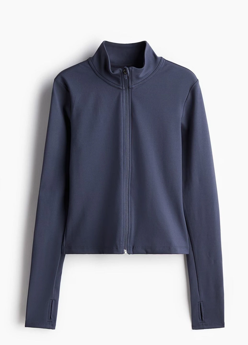 Темно-синя демісезонна куртка H&M