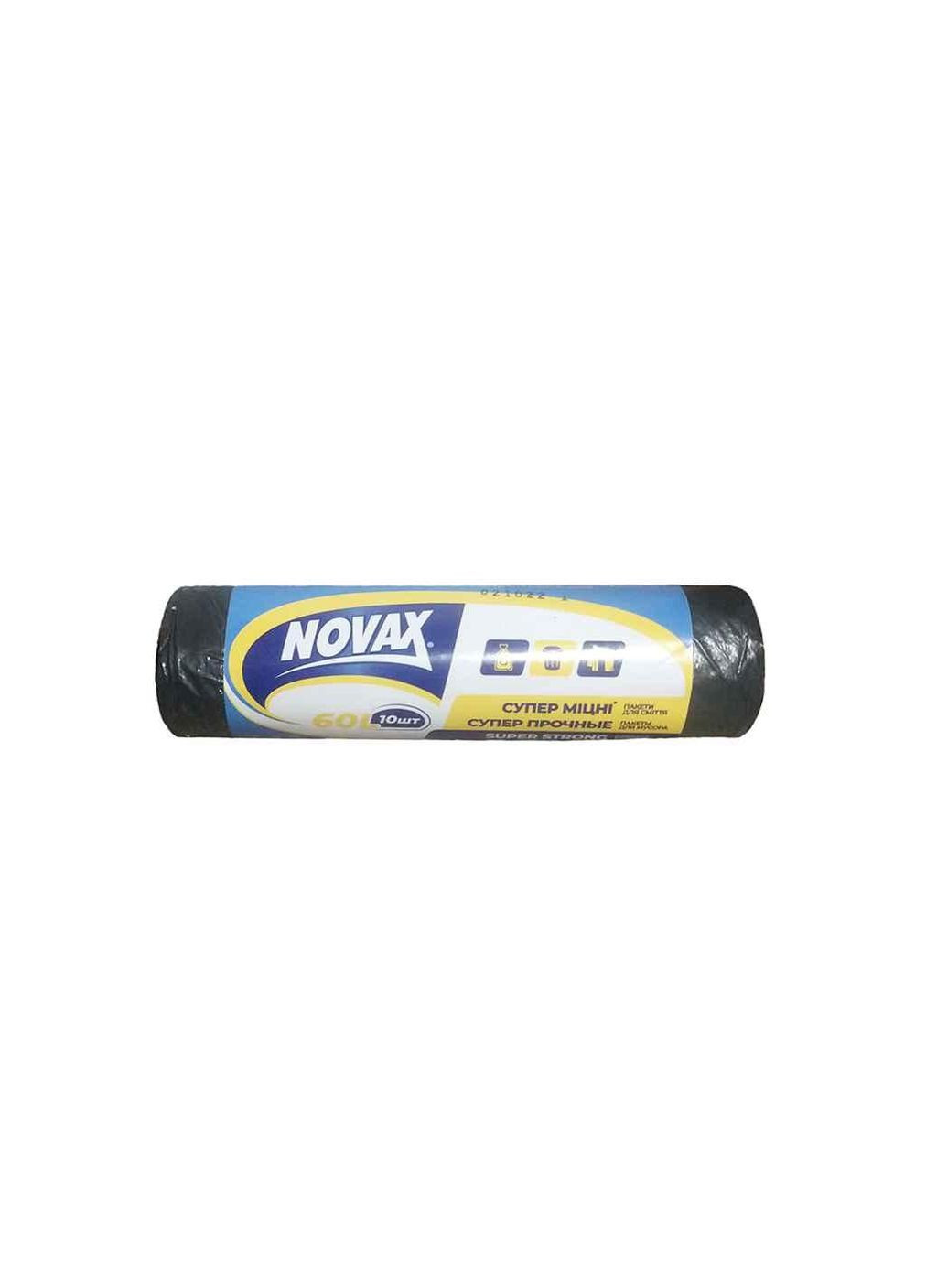 Пакети для смiття 10шт 60л Strong ТМ Novax (300289448)