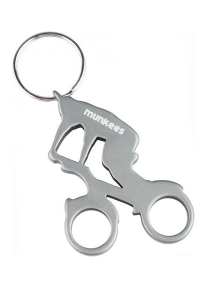 3527 брелок-відкривачка Biker grey (3527-GY) Munkees (315031053)