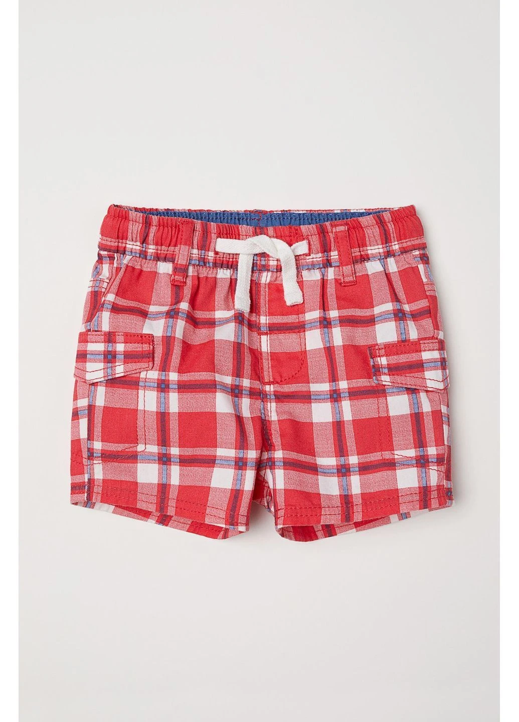 Шорти,червоний-білий-синій в клітку, H&M (397857743)