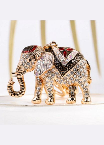 Креативний модний брелок підвіска у вигляді Слоника з кристалами No Brand (292867239)