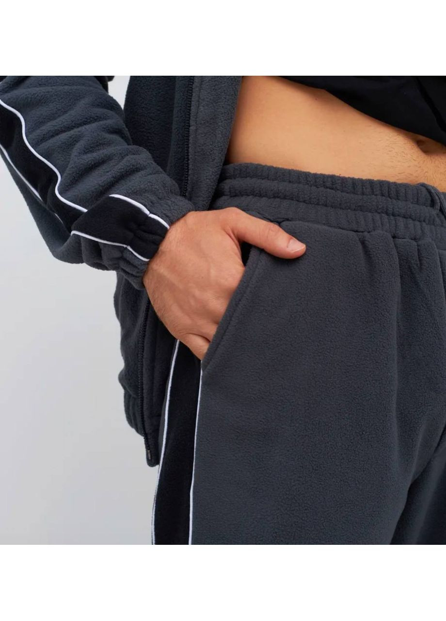 🖤 Чоловічий теплий костюм із турецького флісу «Блискавка Полар» (Заміри в описі) GD/GL Модний простір (368760667)