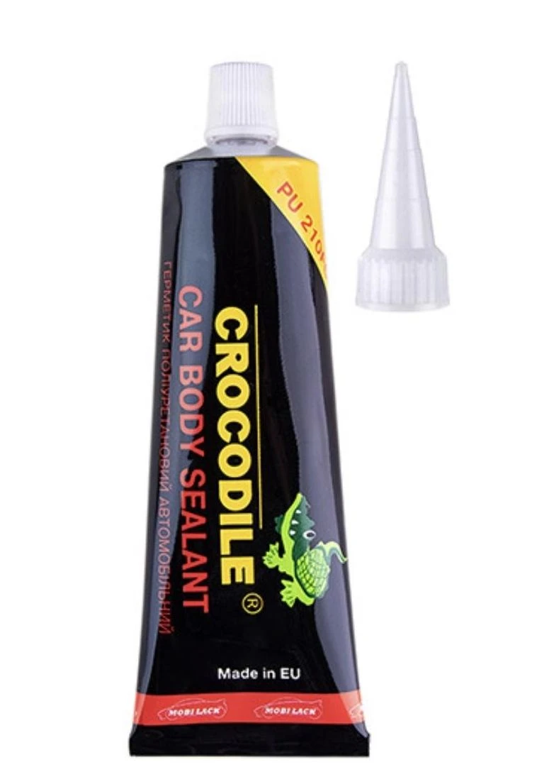 Герметик кузовной для швов 60 г белый (60W) Crocodile (393040591)