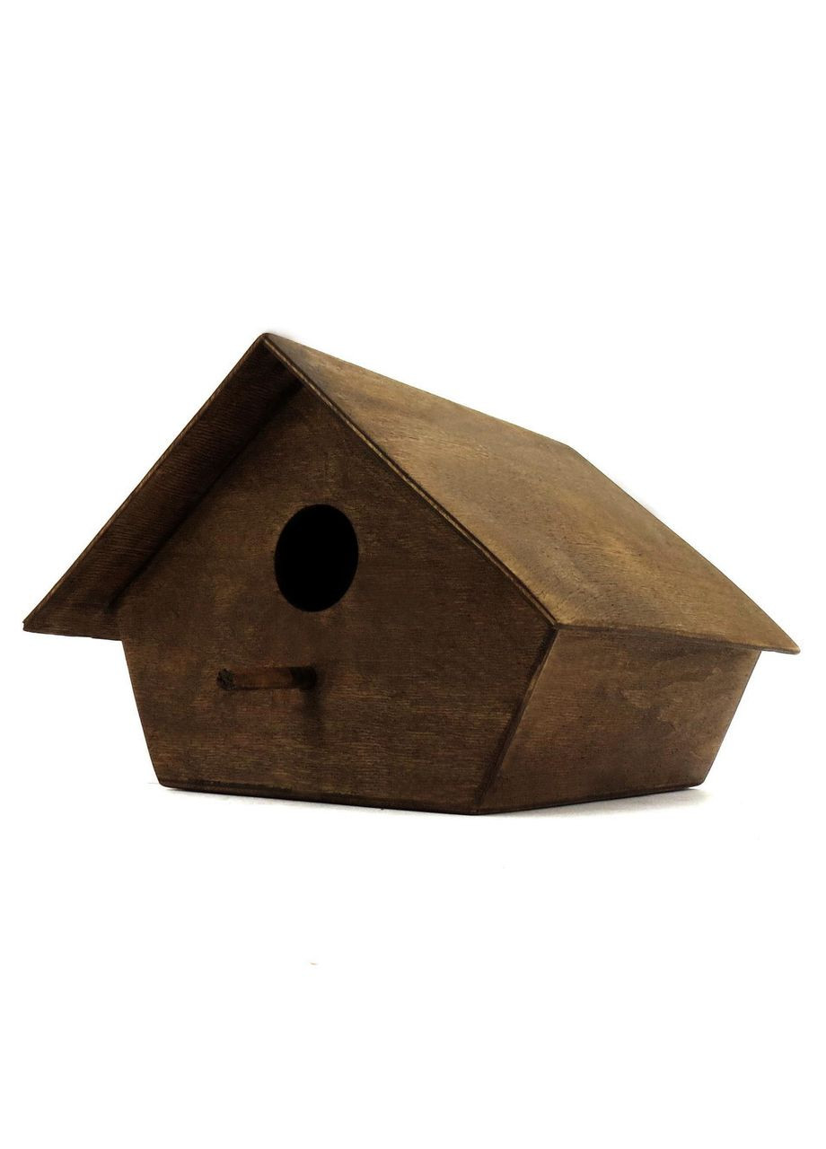 Скворечник садовый из дерева Соловей капучино (СКВ-001009) No Brand (328605388)