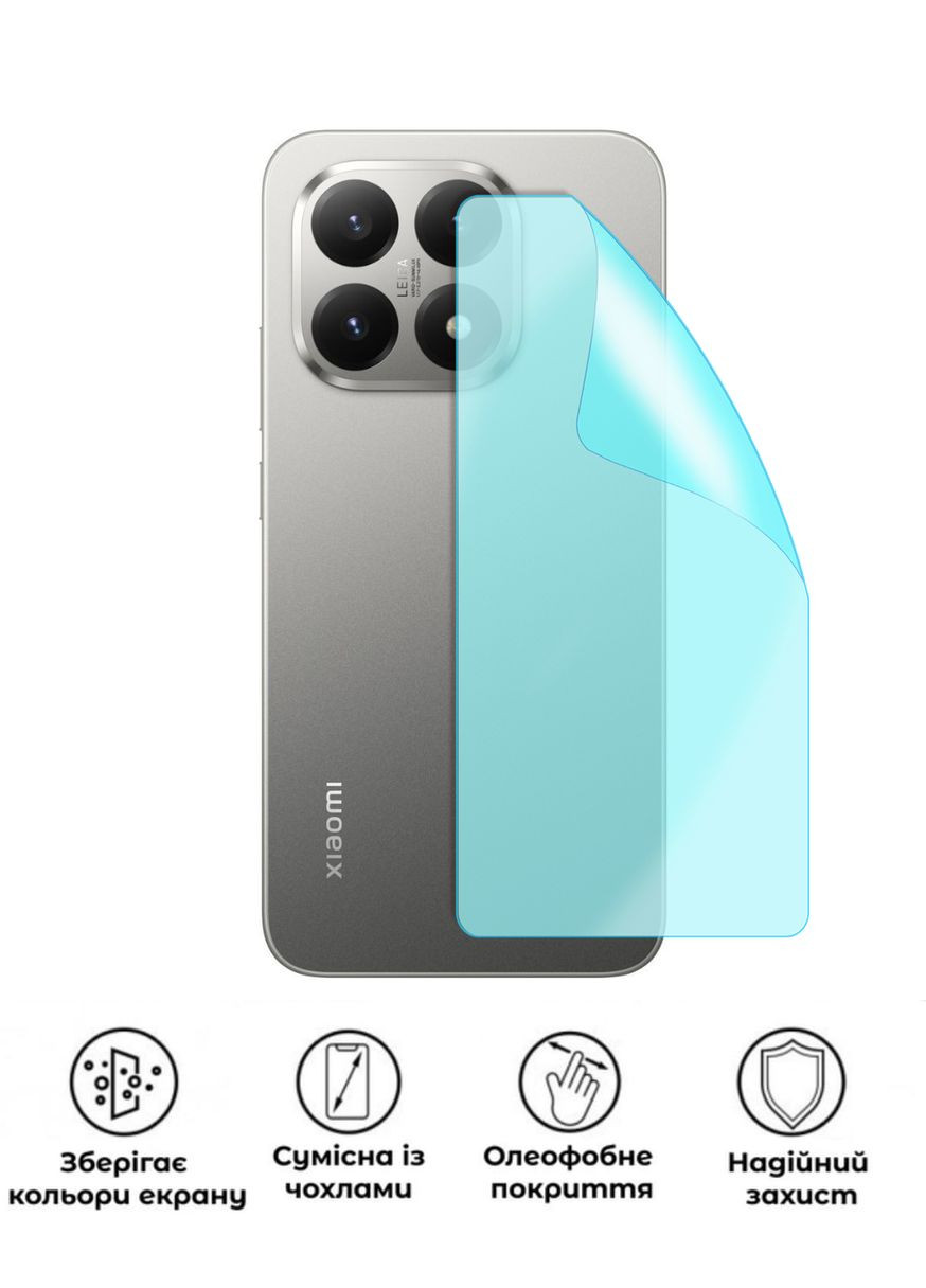Защитная гидрогелевая глянцевая пленка Grade A на корпус смартфона Xiaomi 15T No Brand (372585548)