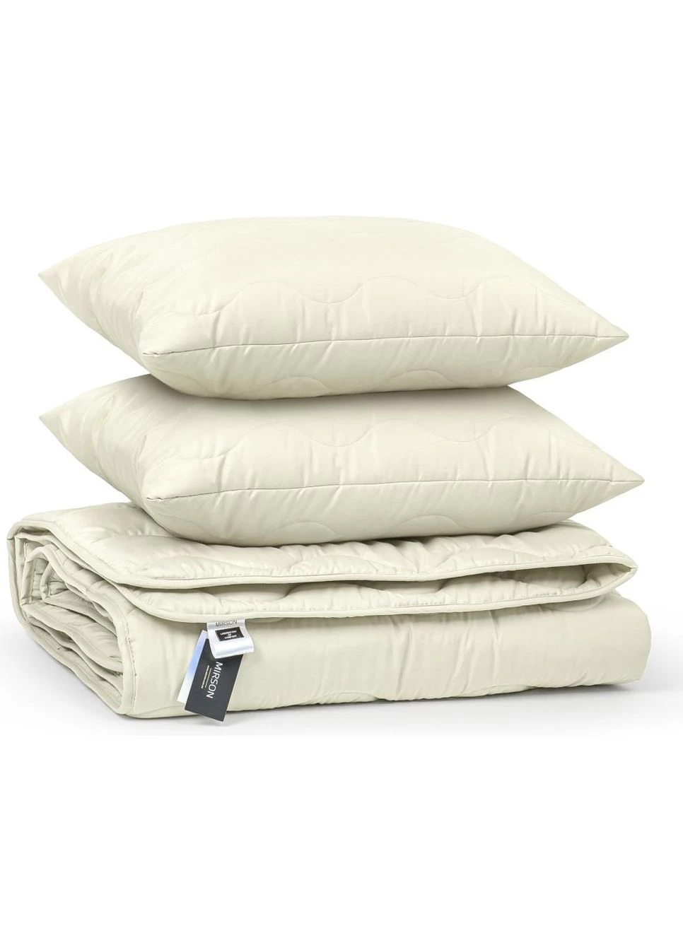 Ковдра Набір Eco-Soft всесезонний №1698 Eco Light Pink Ковдра + под (2200002655538) Mirson (390930429)