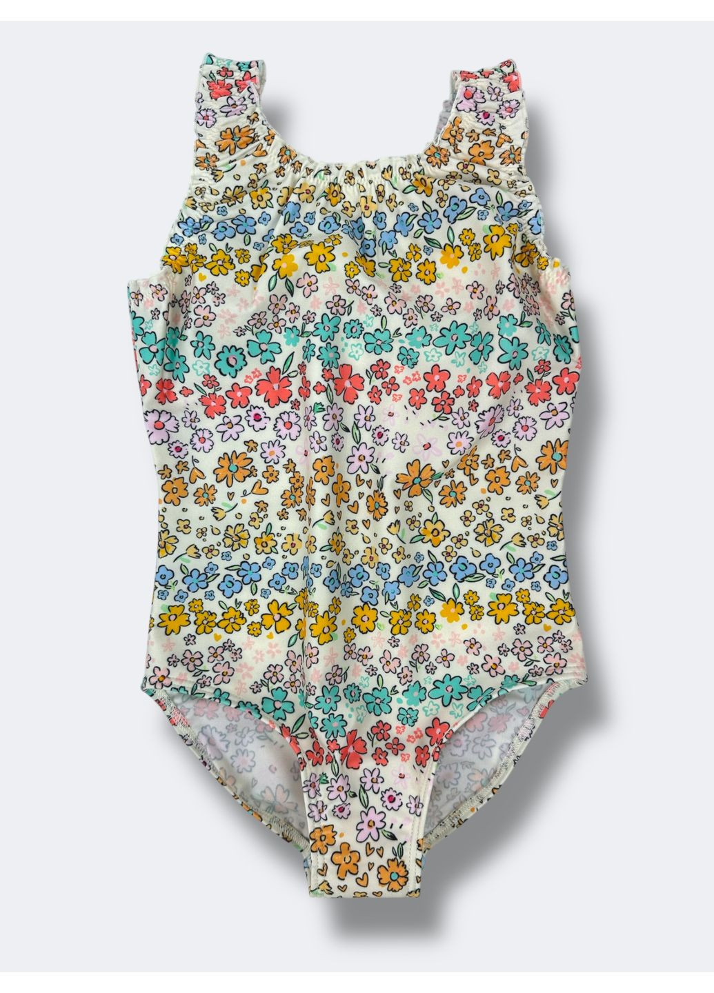 Комбинированный демисезонный купальник ditsy floral/cream George 7029~01