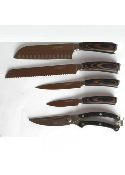 Набір ножів 7 предметів (MR-1424) Maestro комбінований,