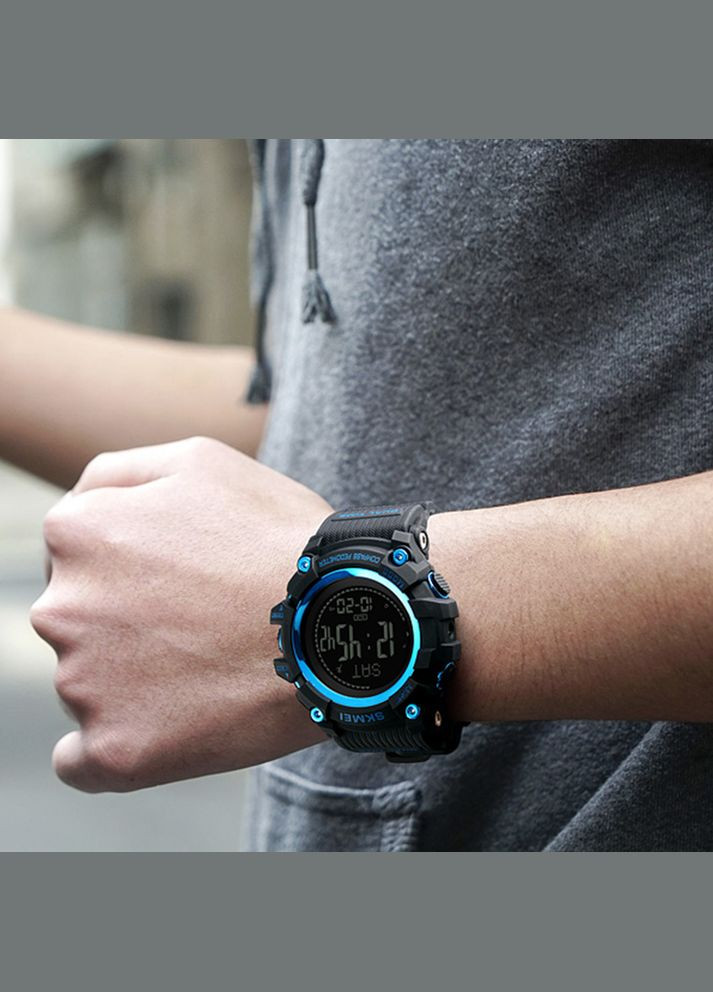 1356BU Black-Blue Compass Skmei (324089255)