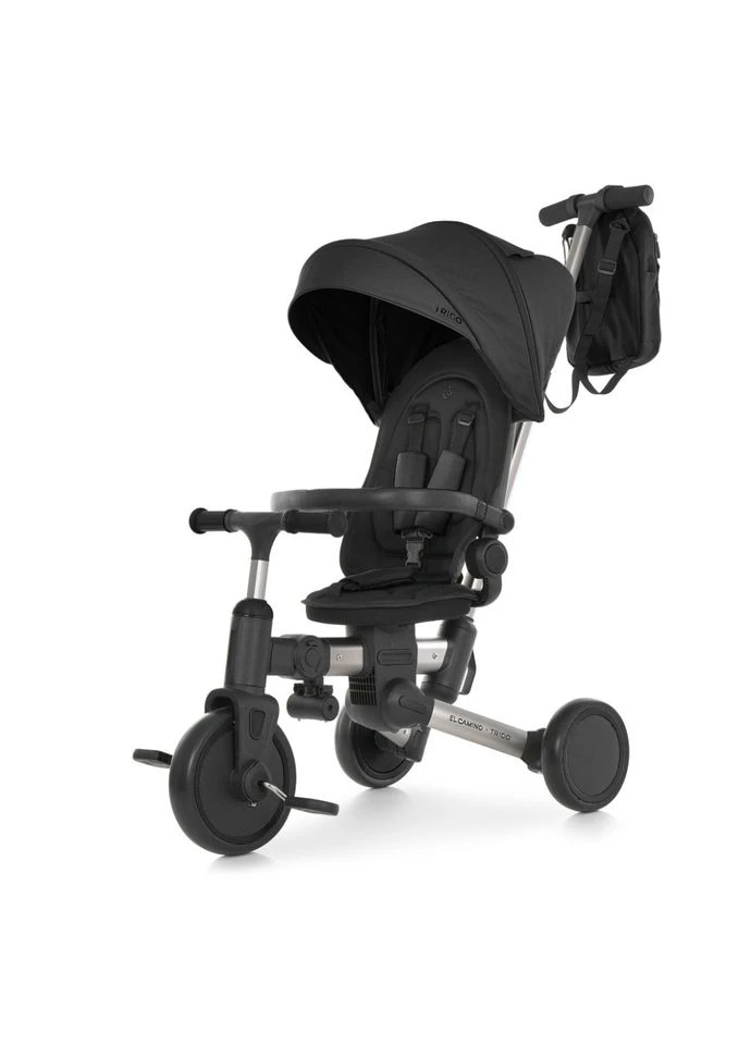 Дитячий триколісний велосипед TRIGO ME 1226 Night Black до 25 кг Seli El Camino (397539437)