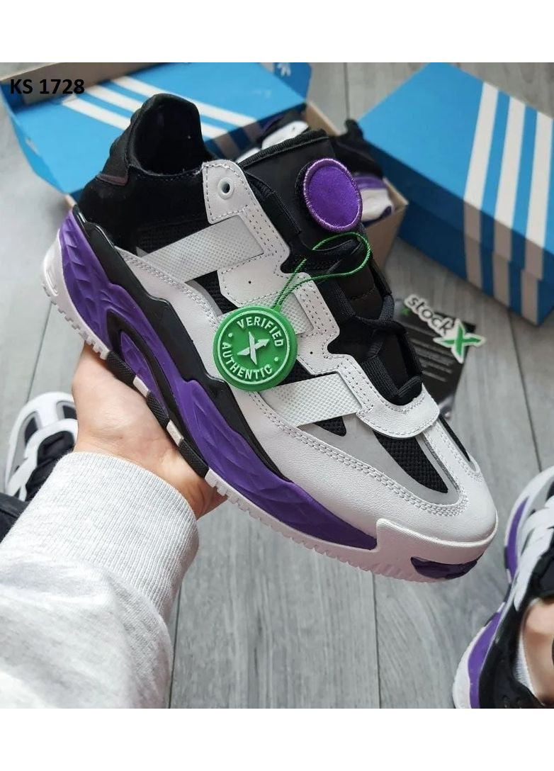 КРОСІВКИ ЖІНОЧІ ADIDAS NITEBALL АДІДАС НАЙТБОЛ No Brand комбіновані демісезони (369389272)