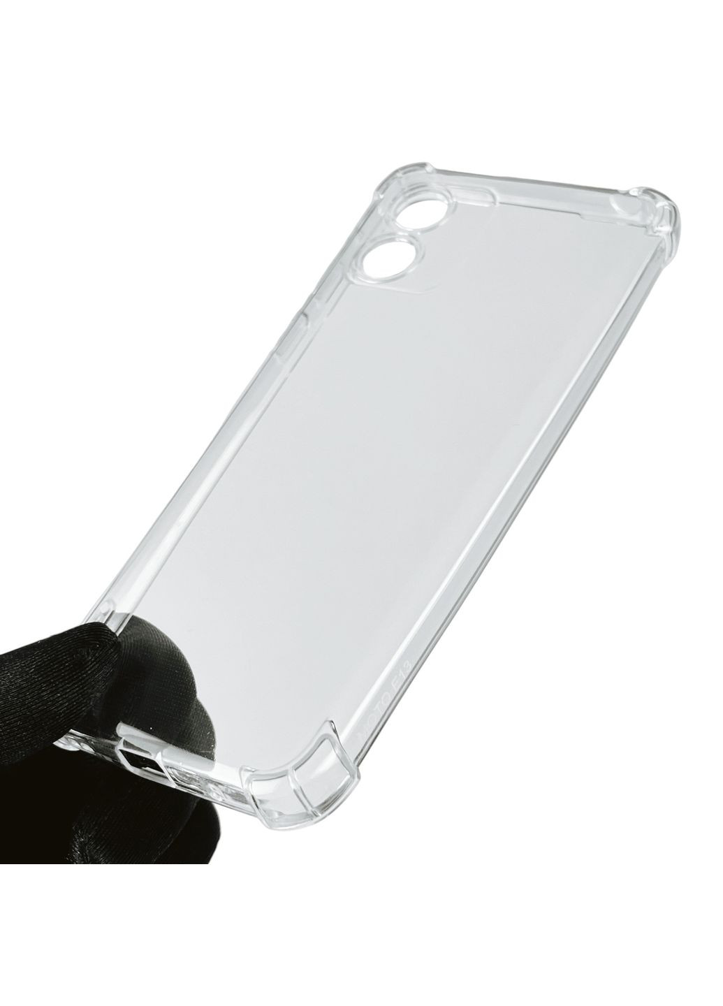 Чохол для Moto E13 PAXT0034 з бронь кутами вище екрана протиударний на моторола е13 прозорий Motorola (366019203)