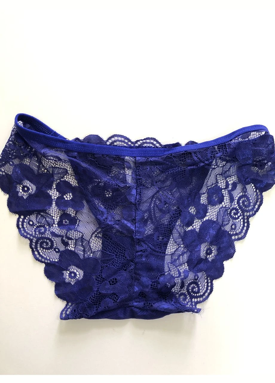 Женские кружевные трусики Honey Fashion Accessories One Size (XS/S) бежевый (2-242) No Brand (313442778)