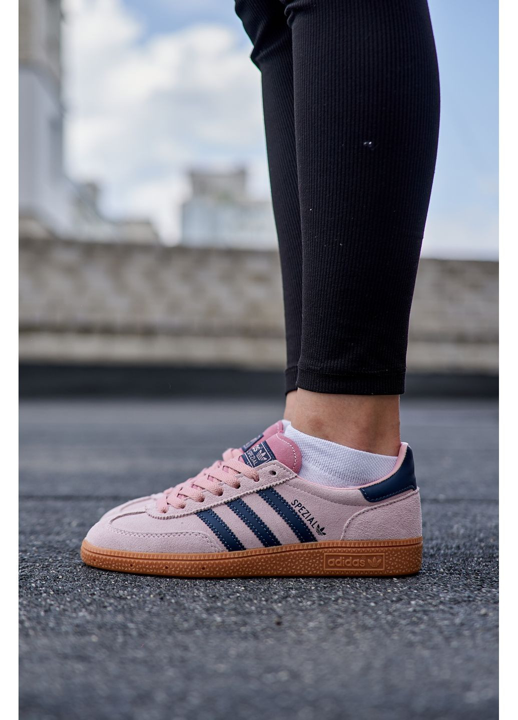 КРОСІВКИ ЖІНОЧІ ADIDAS SPEZIAL PINK BLUE АДІДАС СПЕЦІАЛ No Brand рожеві демісезони (367171968)