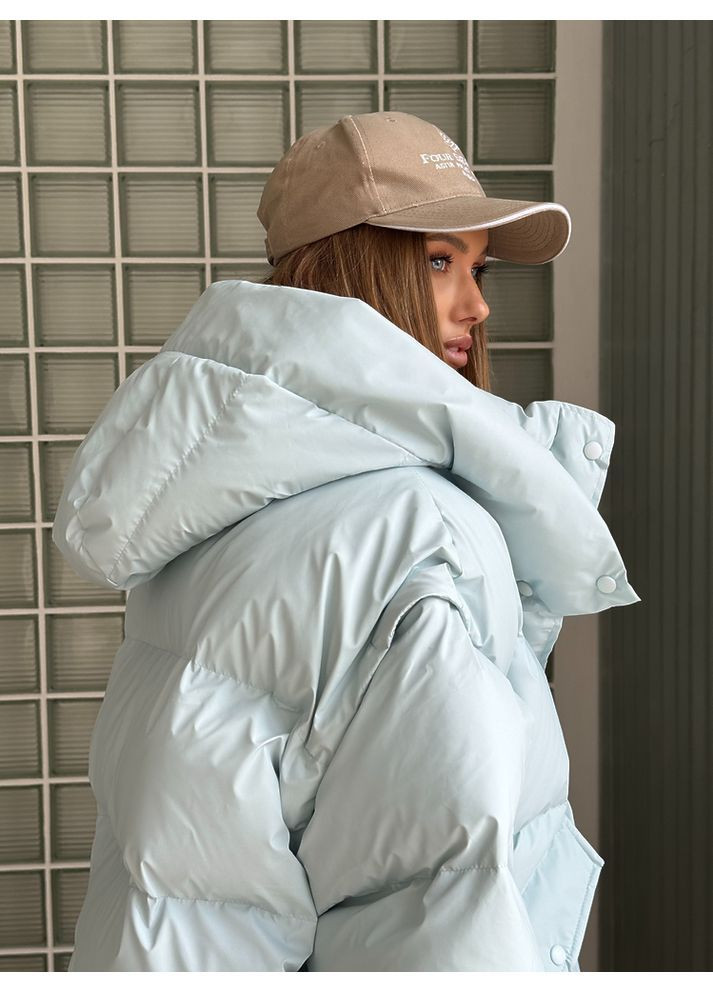 Блакитна куртка transformer колір блакитний рейнс milirud