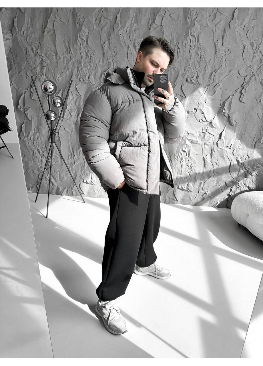 Серая курточка баллон No Brand