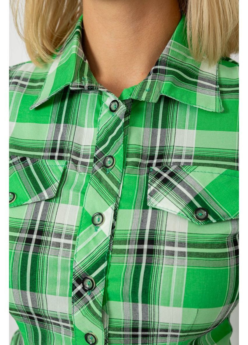 Зеленая кэжуал рубашка Ager