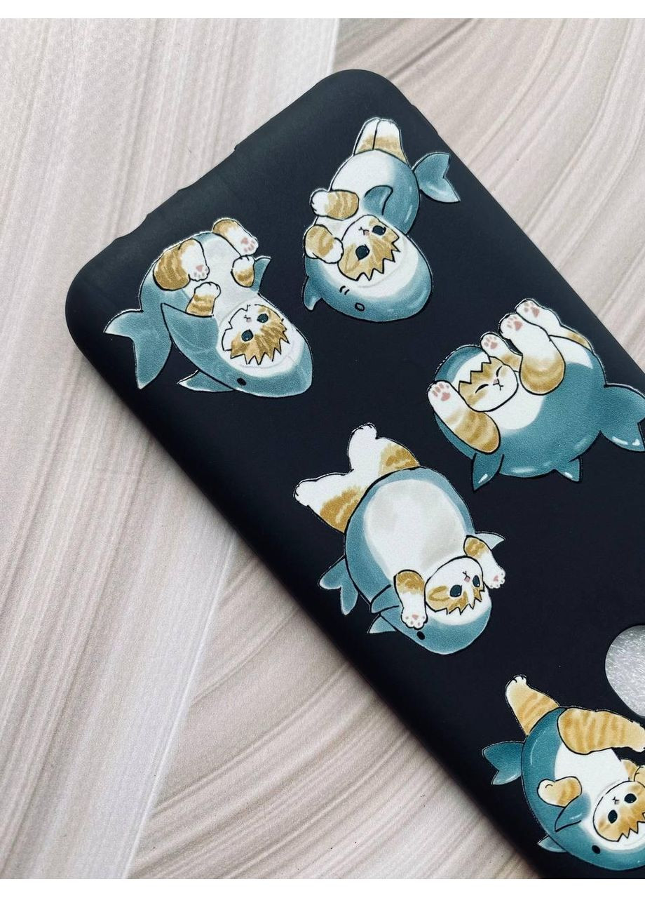 Матовый чехол на Samsung Galaxy A15 (A155) / M15 Котенки акулы (принт 381) CASE CONTROL (360712788)