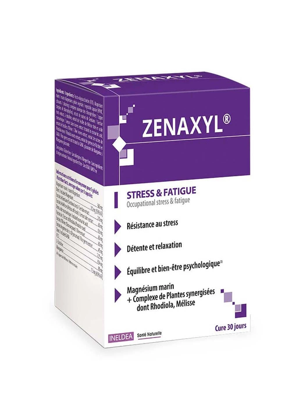 Комплекс для профілактики нервової системи ZENAXYL 90 Caps INELDEA (301769613)