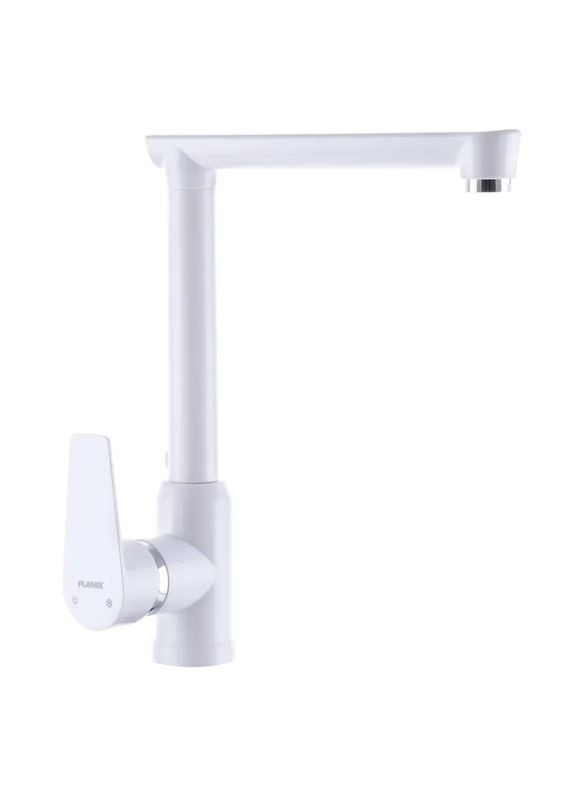 Смеситель для кухни Mario-017 White (с подводкой) (PM0608) PLAMIX (321192929)