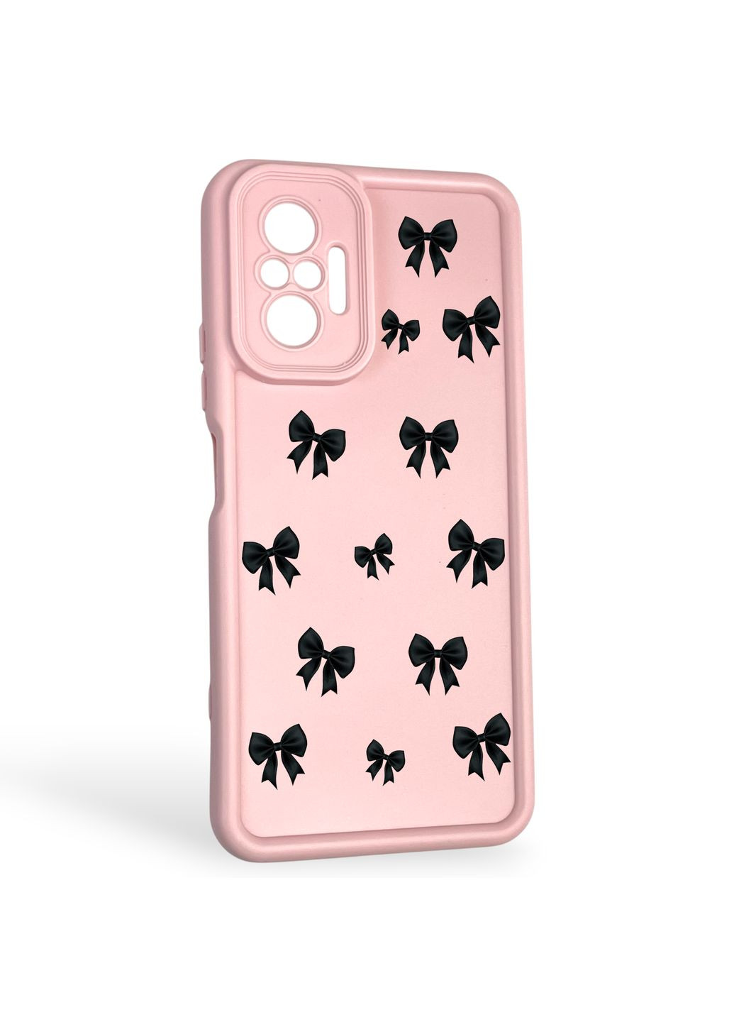 Чехол силиконовый Soft Touch с 3D принтом для Redmi Note 10 Pro пудровый (Полная защита камеры) Xiaomi (371653197)