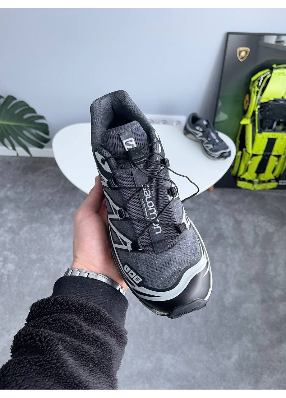 Синие демисезонные кроссовки мужские и женские salomon xt-6 blue | саломон хт-6 софт синие No Brand