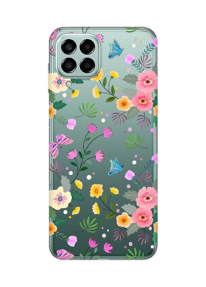 Чехол на Samsung Galaxy M33 5G:: Цветочный фон (принт 369) Creative (360692969)