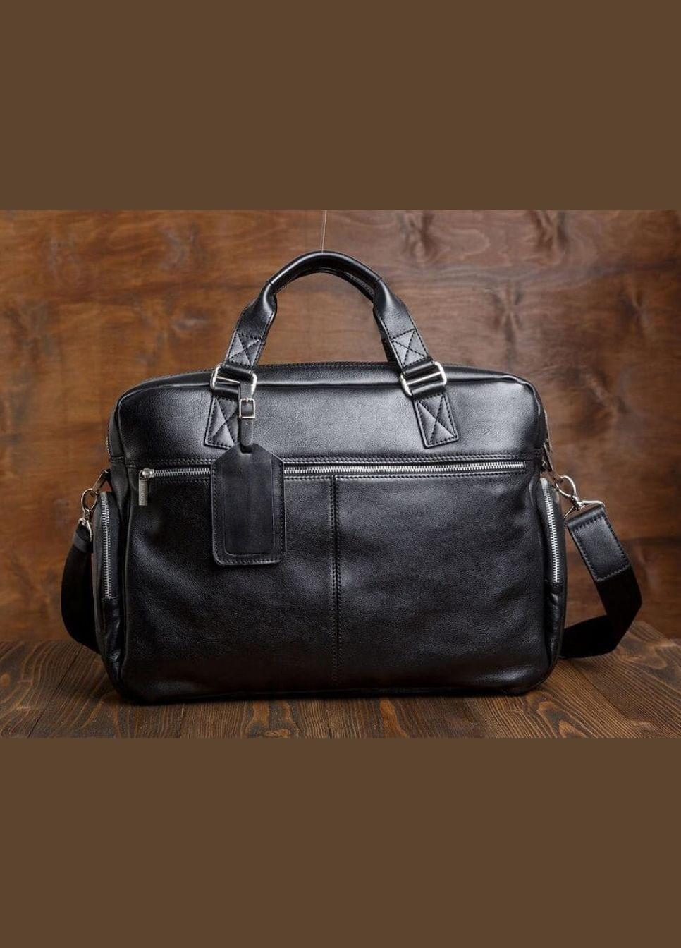 Мужская кожаная сумка большого размера N0021GA Newery (303829787)