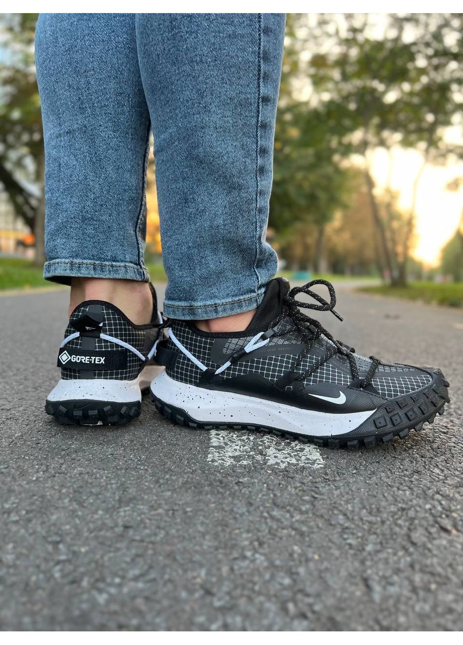 КРОСІВКИ ЖІНОЧІ NIKE ACG MOUNTH LOW BLAC WHITE НАЙК АСЖ МАУНС No Brand білі демісезони (367171942)