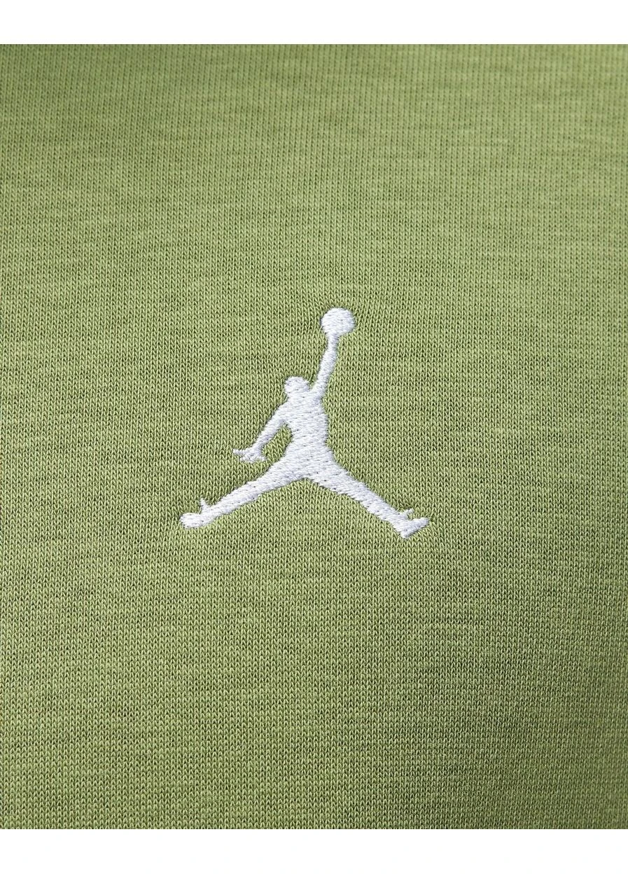 Худые Essentials Fleece Pullover Green FJ7774-340 Air Jordan (399364819)