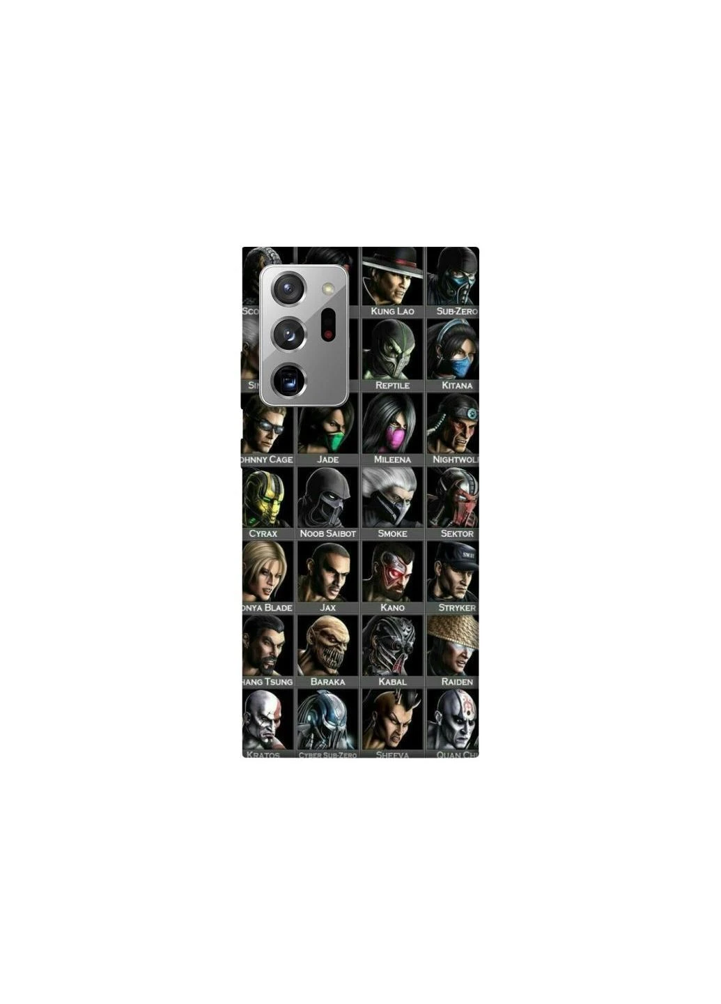 Чохол на Samsung Galaxy Note 20 Ultra Mortal Kombat Frontalka (395805158)