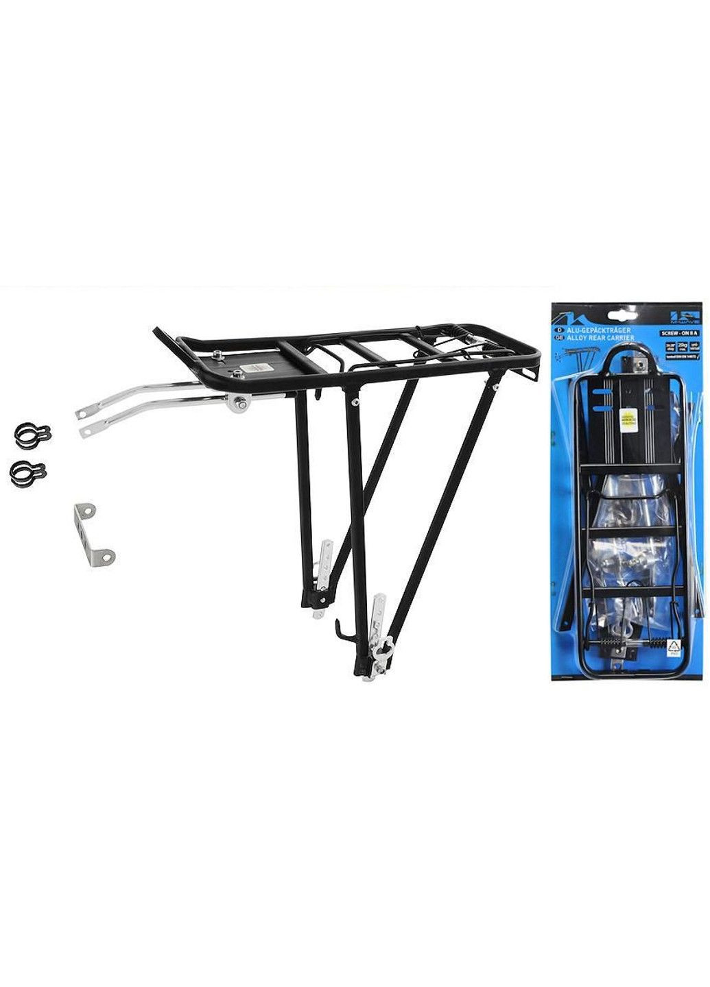 Багажник складаний Чорний M-Wave (356453413)