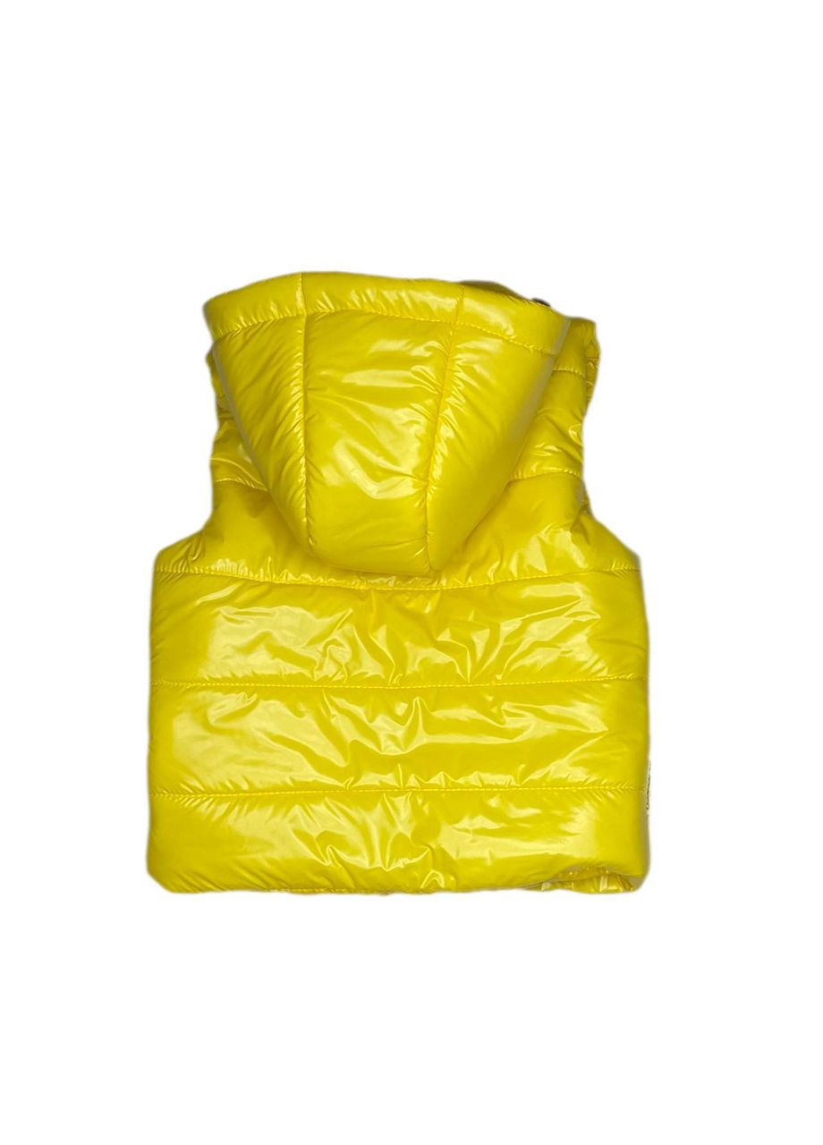 Жилет девственниц. Желтый Плащевка лак 23036 Модняшки (315479266)
