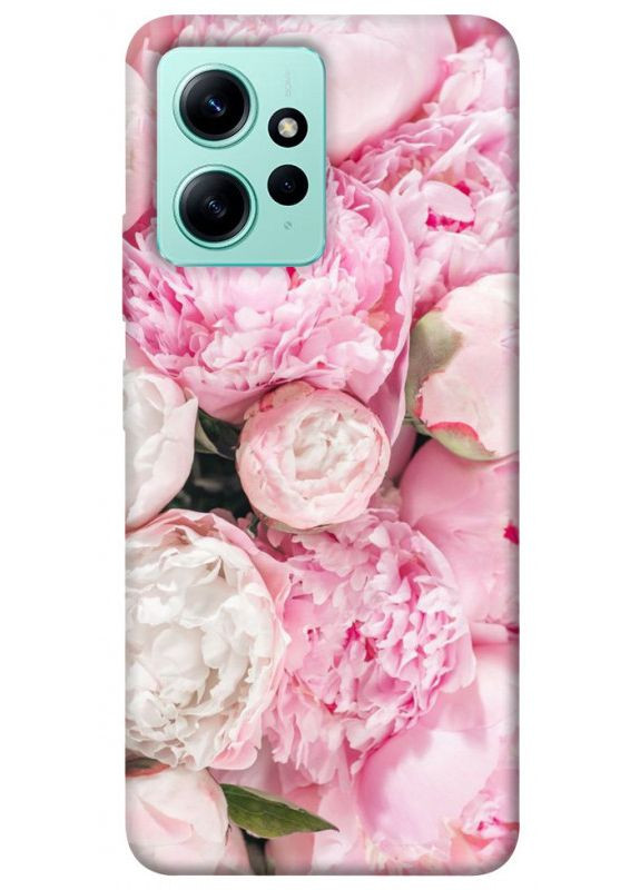 Чехол с принтом для Xiaomi Redmi Note 12 4G / для Ксеми, сяомые, ксиомы редми ноти 12 Pink peonies No Brand (339678342)
