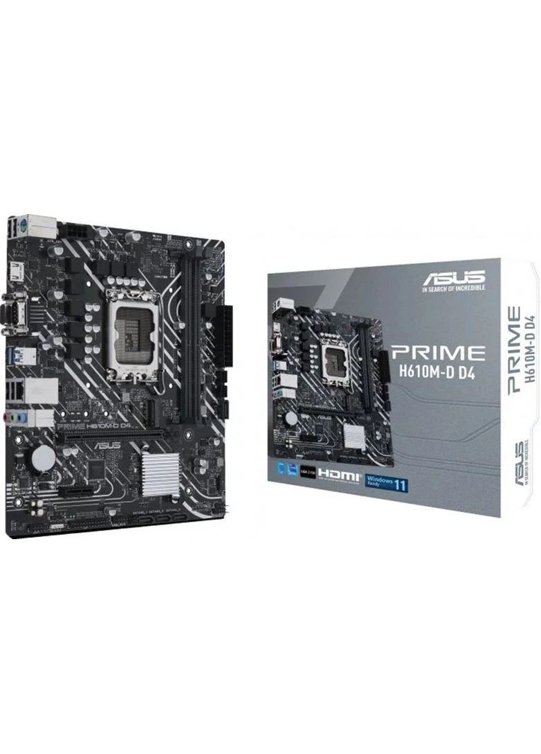 Материнская плата Prime H610M-D D4 Socket 1700 Asus (398120973)