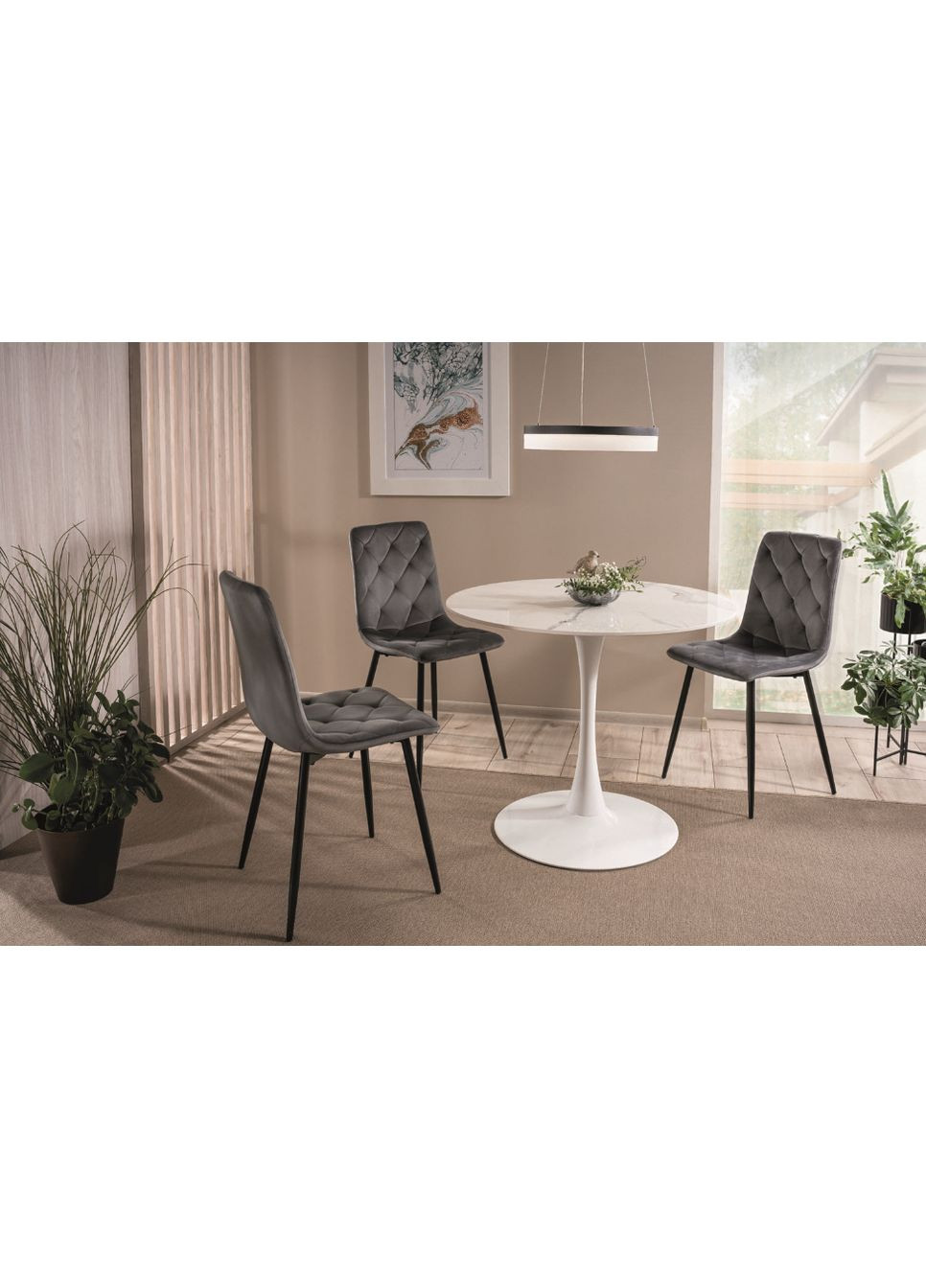 Стул кухонный TOM VELVET каркас/черный BL.19 TOMVCC Signal (372178616)