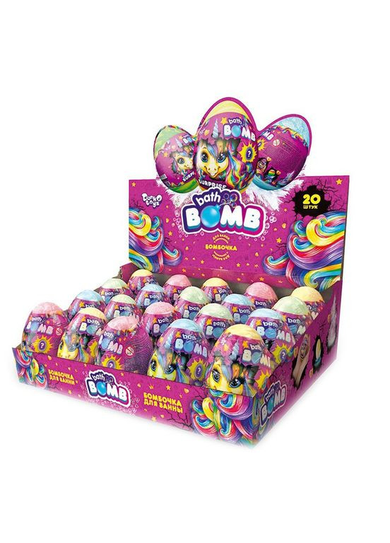 Набір креативної творчості "Bath Bomb" Pony BB-02-03 Danko Toys (336333992)