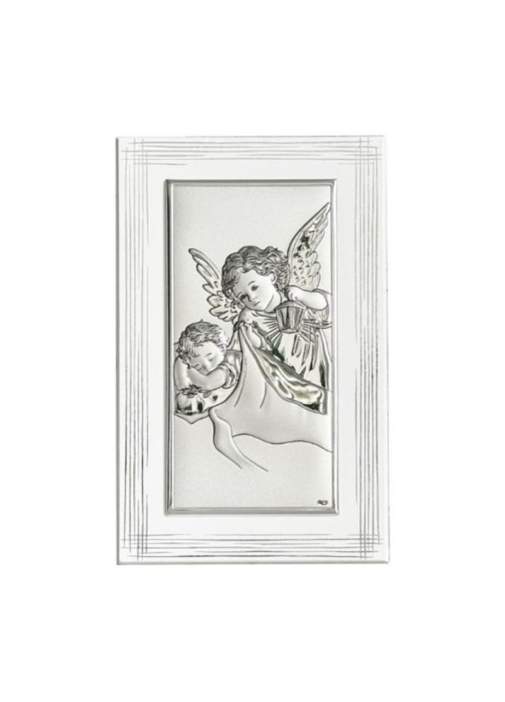 Икона серебряная Ангел у ребенка (8 х 13 см) Atelier (337363568)