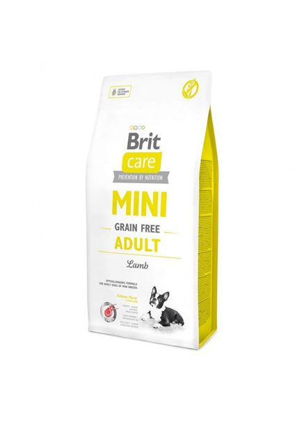 Сухий корм Care GF Mini Adult Lamb 7 kg (для дорослих собак мініатюрних порід) Brit (292258423)