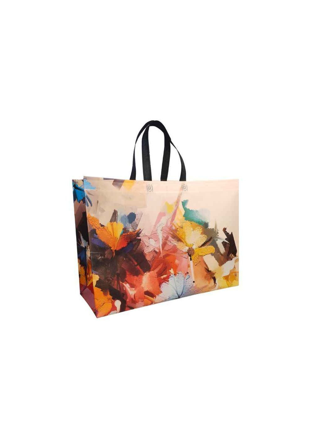 Эко сумка Цветы Масло 490x370(2*100)(1*30) 500мм RendPak (362708601)