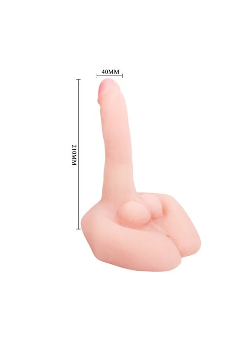 Вибратор - Mr.Big Vibrating & Rotating Cock Flesh LyBaile (397293966)