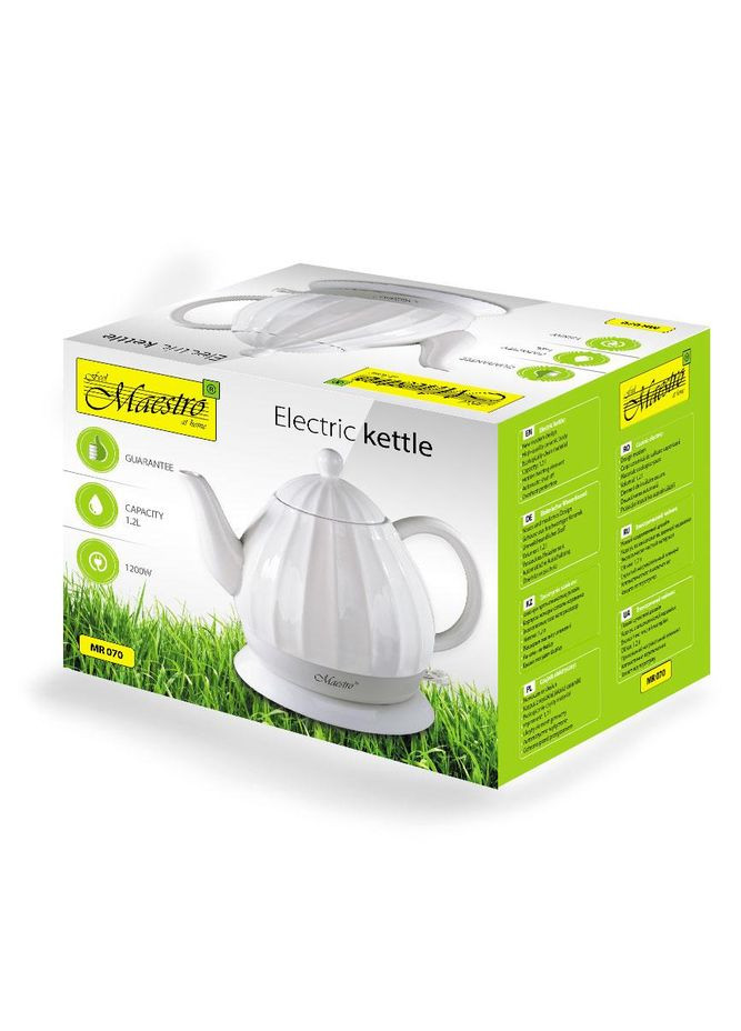 Электрочайник керамический 1.2 л (MR-070) Maestro (328602147)